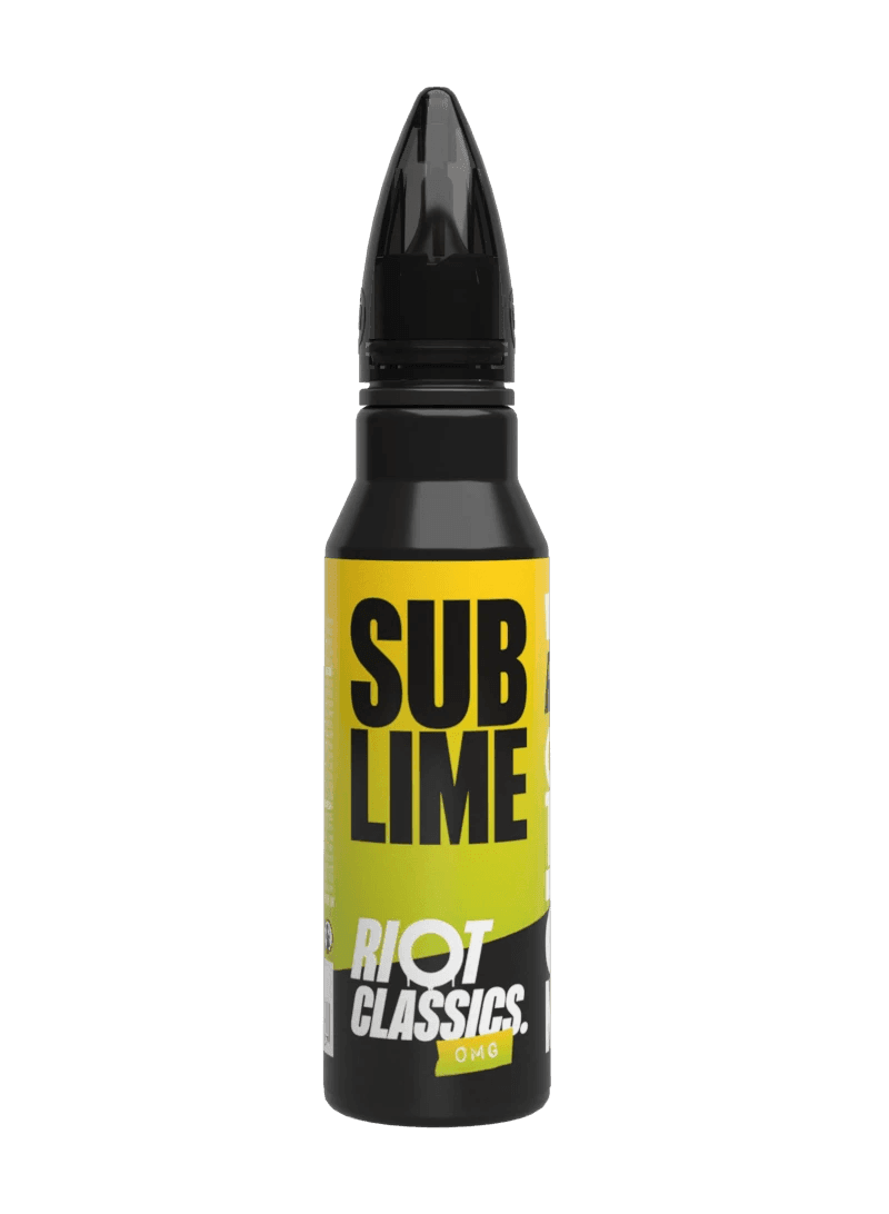 SUBLIME - CLASSICS 50ML SHORT FILL E-LIQUID BY RIOT SQUAD - Vapeslough