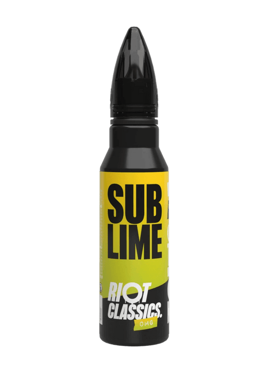 SUBLIME - CLASSICS 50ML SHORT FILL E-LIQUID BY RIOT SQUAD - Vapeslough