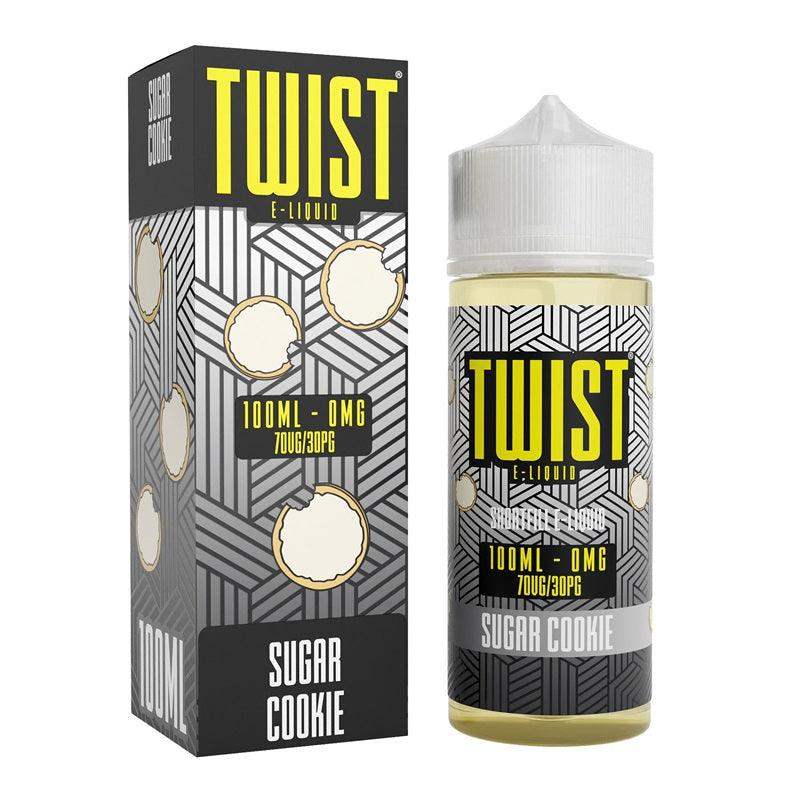 SUGAR COOKIE 100ML SHORT FILL E-LIQUID BY TWIST E-LIQUID - Vapeslough