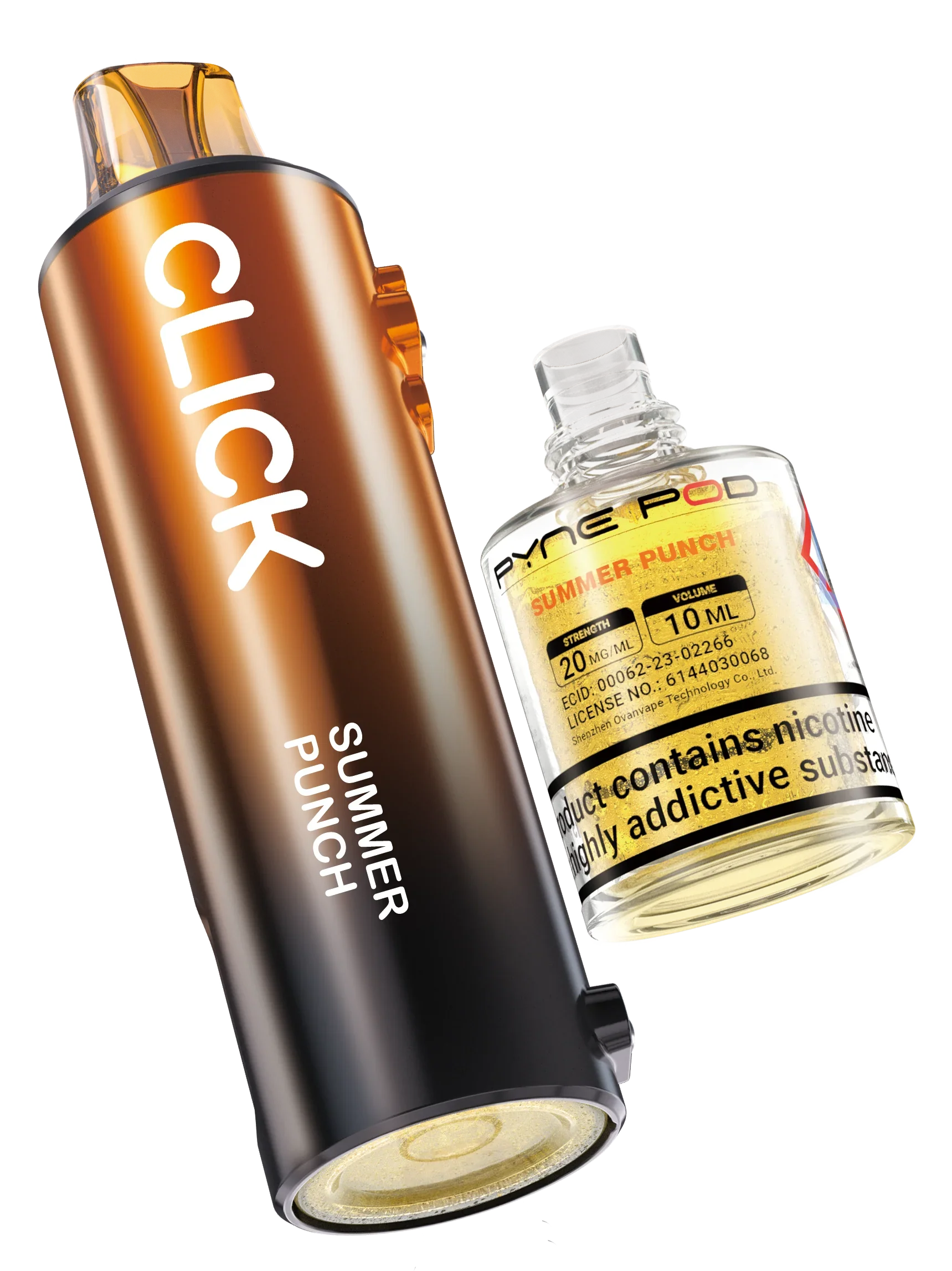 pyne pod vape click refill The One Salt Nicotine Juice main image 0