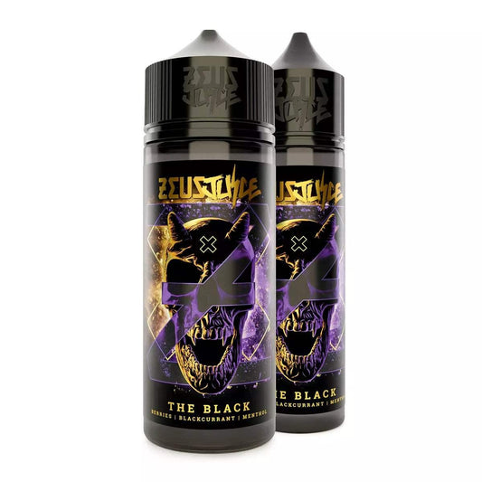 THE BLACK 50 | 100ML SHORT FILL E-LIQUID BY ZEUS JUICE - Vapeslough