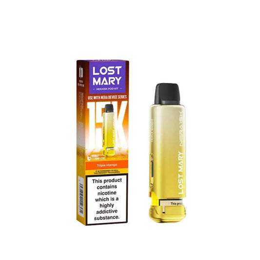 TRIPLE MANGO - LOST MARY NERA 15K REPLACEMENT PREFILLED POD - Vapeslough