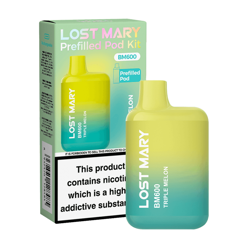 TRIPLE MELON - LOST MARY BM600 PREFILLED POD KIT - Vapeslough