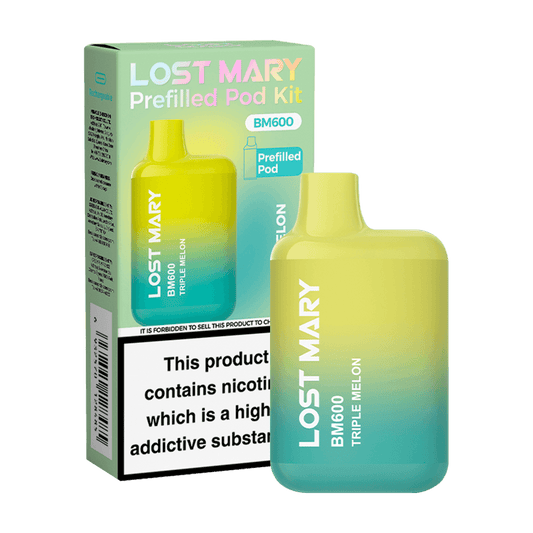 TRIPLE MELON - LOST MARY BM600 PREFILLED POD KIT - Vapeslough
