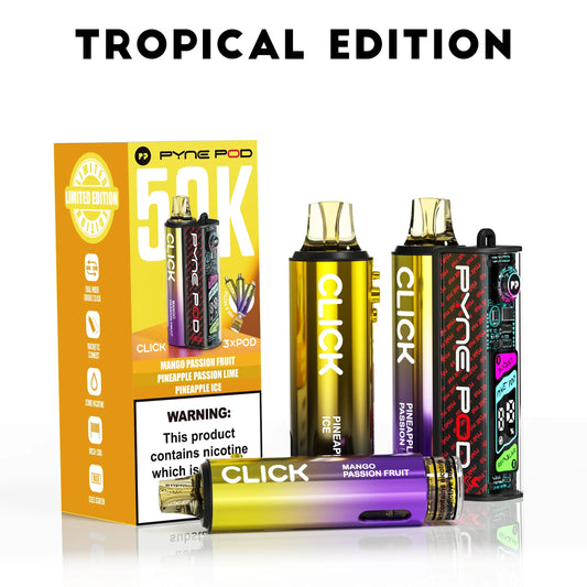 Tropical Edition - Pyne Pod Click 50K Prefilled Pod Kit - Vapeslough