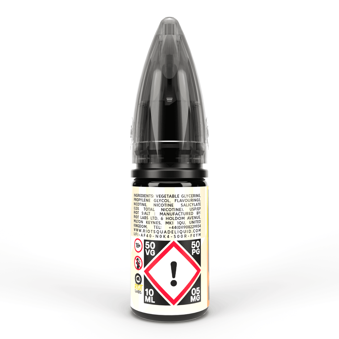 TROPICAL FURY 10ML NIC SALT E-LIQUID - 5MG | 10MG | 20MG BY RIOT SQUAD - Vapeslough