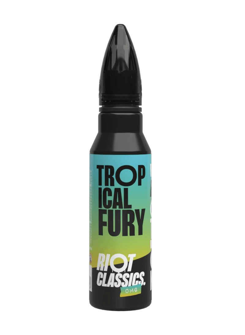 TROPICAL FURY - CLASSICS 50ML SHORT FILL E-LIQUID BY RIOT SQUAD - Vapeslough