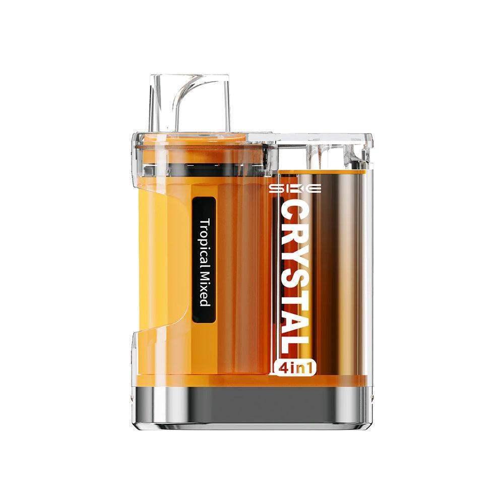 TROPICAL MIXED - SKE CRYSTAL 4IN1 POD SYSTEM DEVICE KIT - 2400PUFFS - Vapeslough