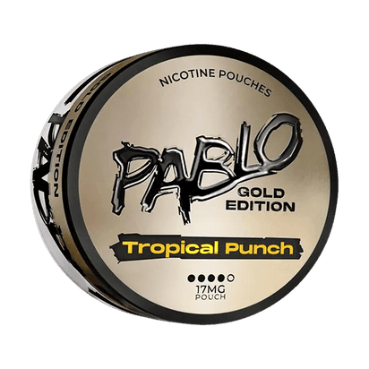 TROPICAL PUNCH - PABLO GOLD EDITION NICOTINE POUCHES - 20PCS - 17MG - Vapeslough