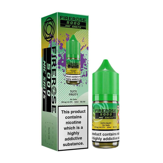 TUTTI FRUITY - FIREROSE 5000 - 10ML NIC SALT BY ELUX LEGEND 10MG(1%) | 20MG(2%) - Vapeslough