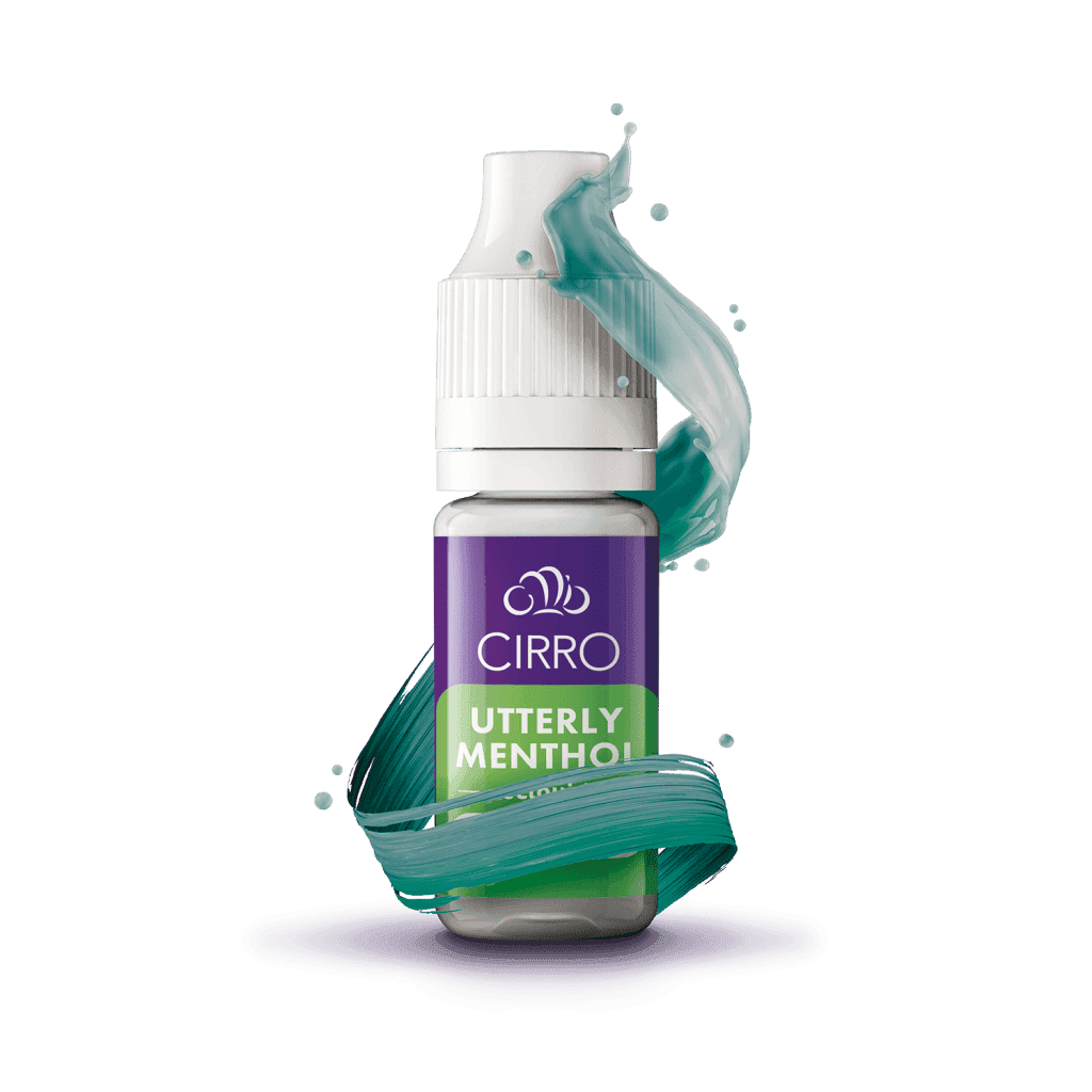 UTTERLY MENTHOL 10ML E-LIQUID BY CIRRO - 6MG | 12MG | 18MG - Vapeslough