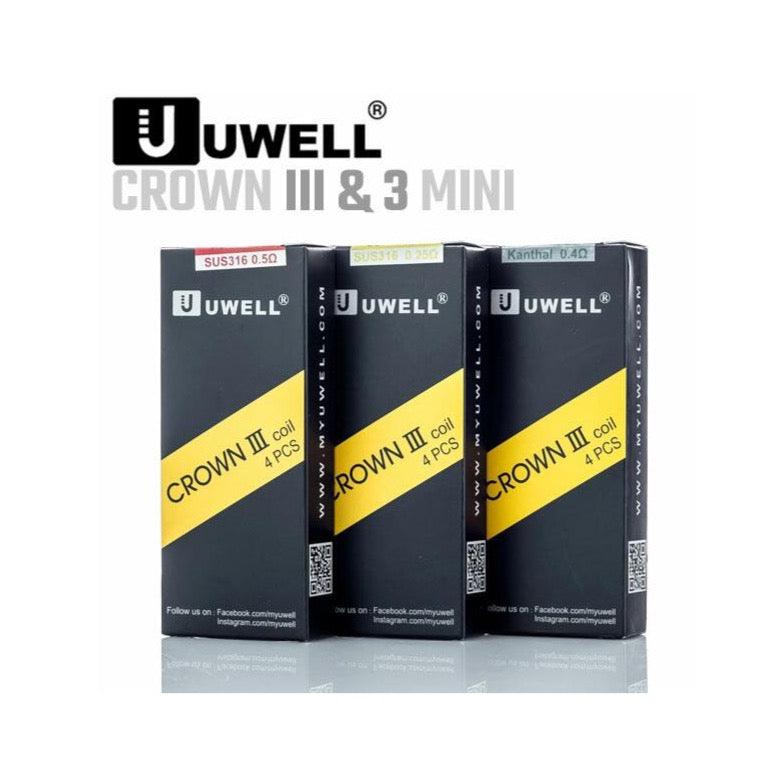UWELL CROWN 3 COILS - PACK OF 4 - Vapeslough