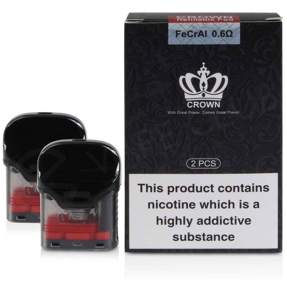 UWELL CROWN REPLACEMENT PODS - PACK OF 2 - Vapeslough