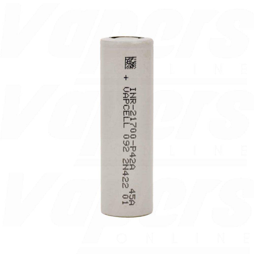 VAPCELL P42A 4,200MAH 21700 BATTERY - Vapeslough