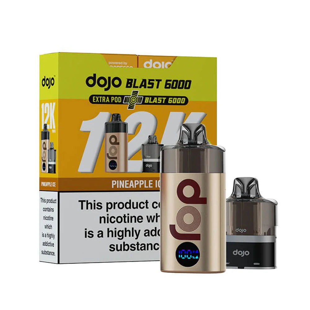 PINEAPPLE ICE - VAPORESSO DOJO BLAST 12K VAPE KIT - 20MG(2%)