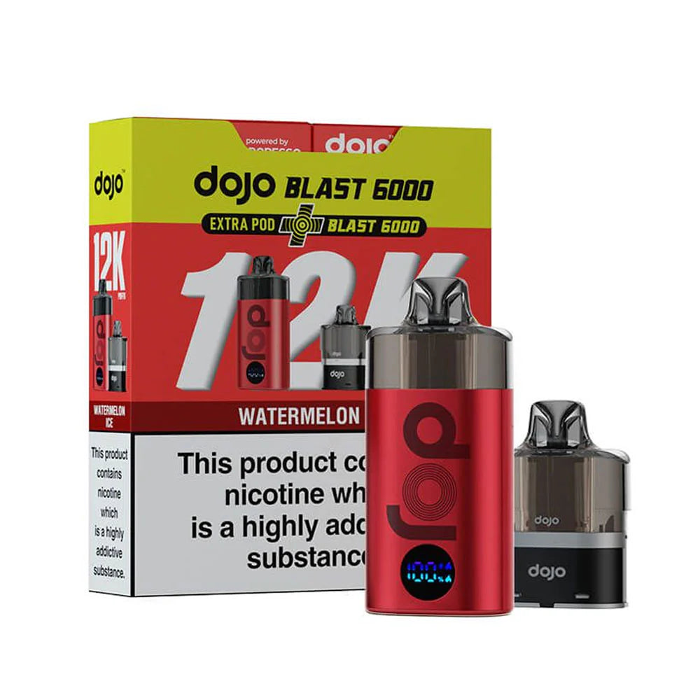 WATERMELON ICE - VAPORESSO DOJO BLAST 12K VAPE KIT - 20MG(2%)