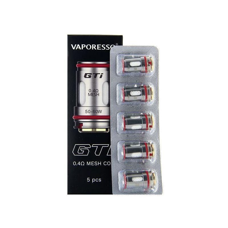 VAPORESSO GTI REPLACEMENT MESH COILS - PACK OF 5 - Vapeslough