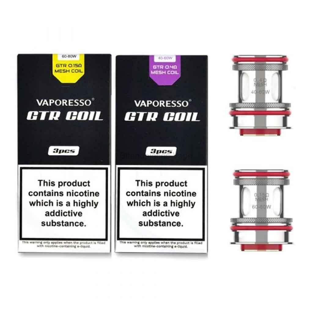 VAPORESSO GTR REPLACEMENT COILS - PACK OF 3 - Vapeslough