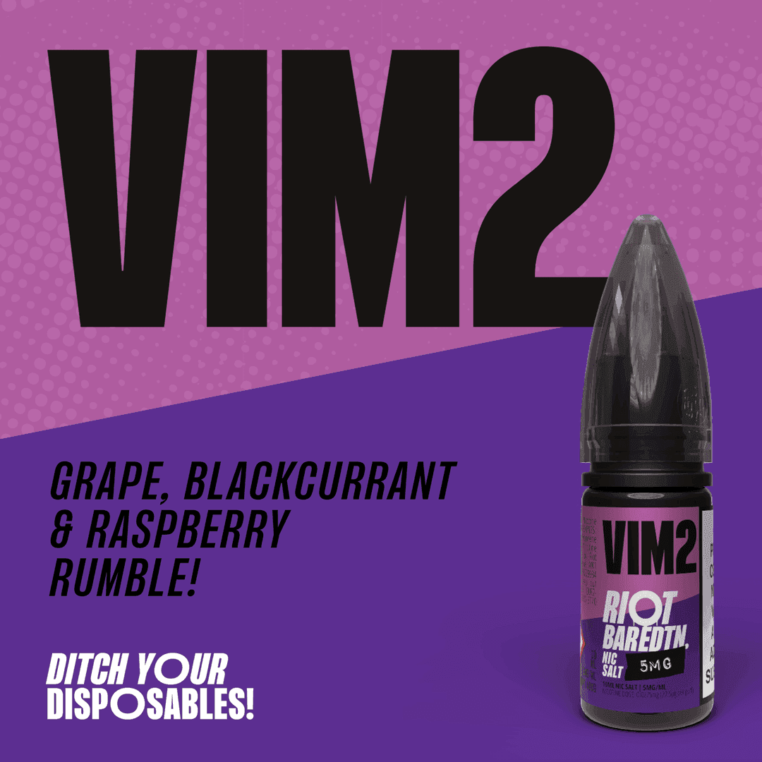 VIM2 - BAR EDTN - 10ML NIC SALT E-LIQUID - 5MG | 10MG | 20MG BY RIOT SQUAD - Vapeslough