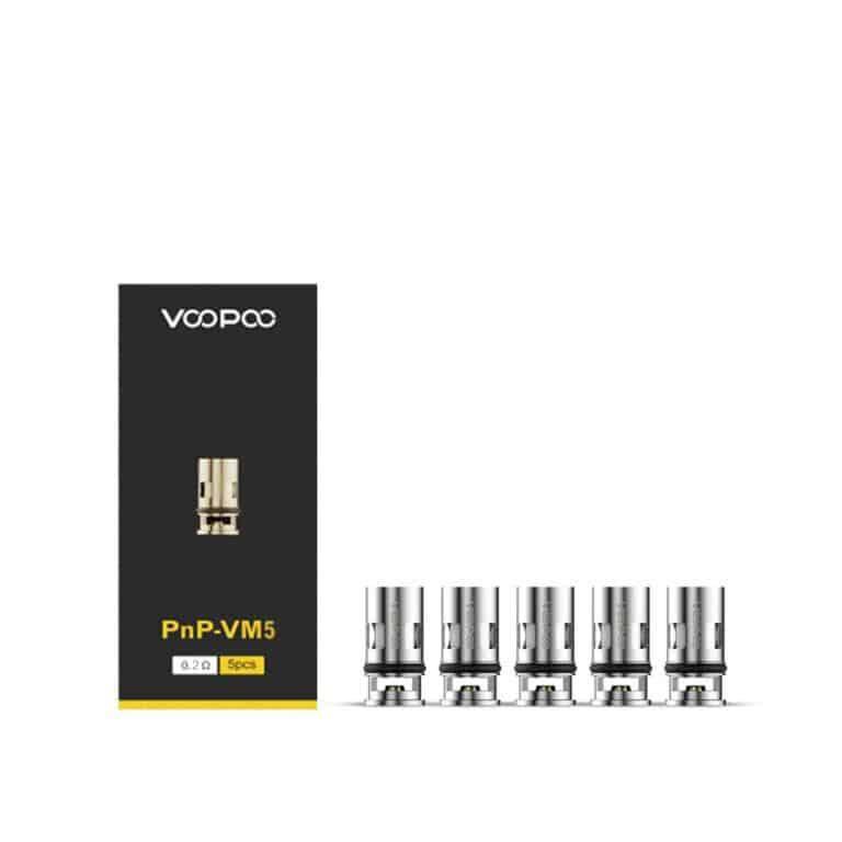 VOOPOO PNP VM5 60W COILS 5PCS - Vapeslough