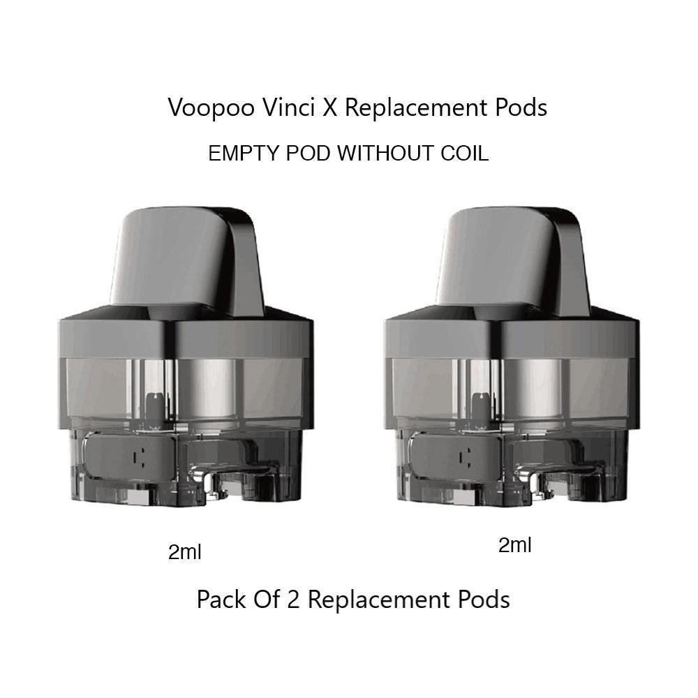 VOOPOO VINCI X REPLACEMENT POD 2PCS - Vapeslough