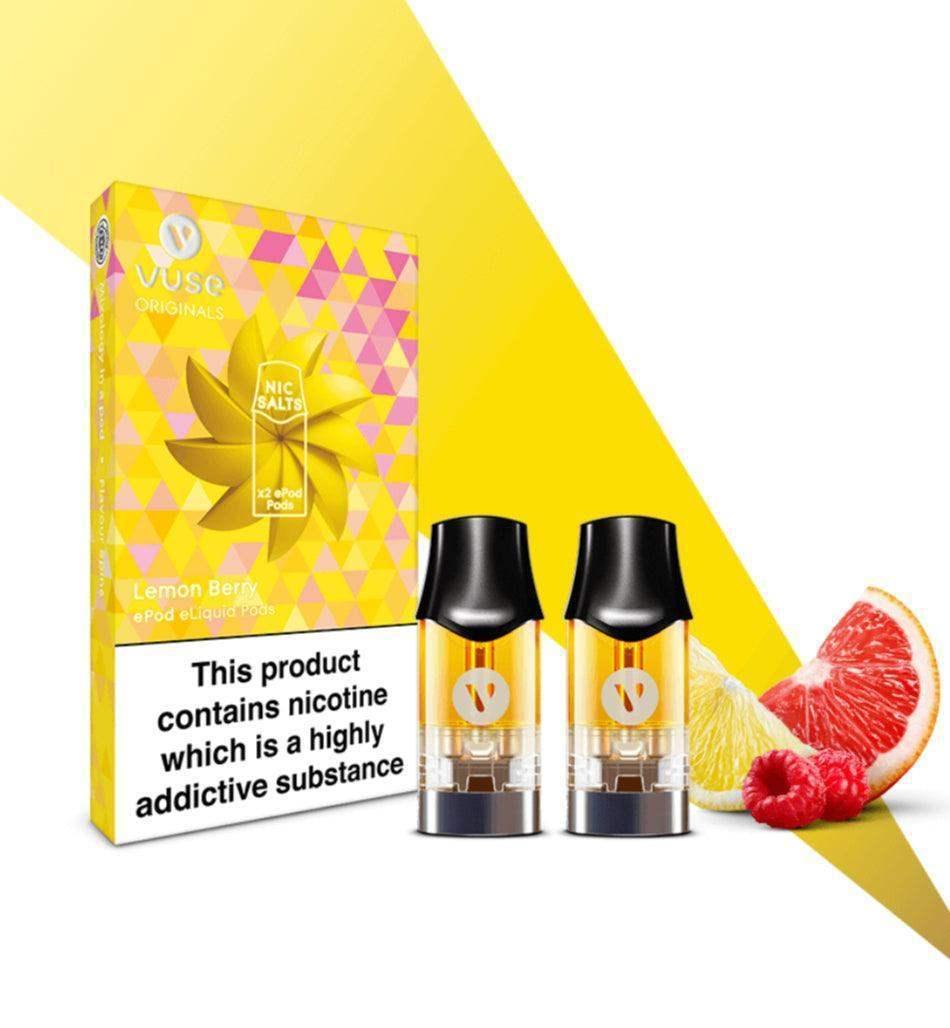 VYPE | VUSE EPOD CARTRIDGES VPRO 6MG | 12MG | 18MG - FROM £5.99 - Vapeslough