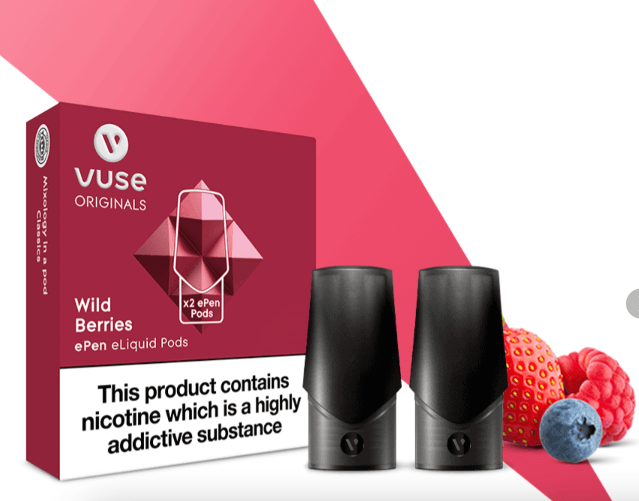 Vuse ePod 2 vPro Very Berry 6mg 