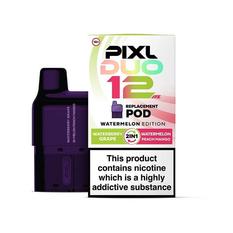 WATERMELON EDITION - PIXL DUO 12K REPLACEMENT PREFILLED POD - Vapeslough