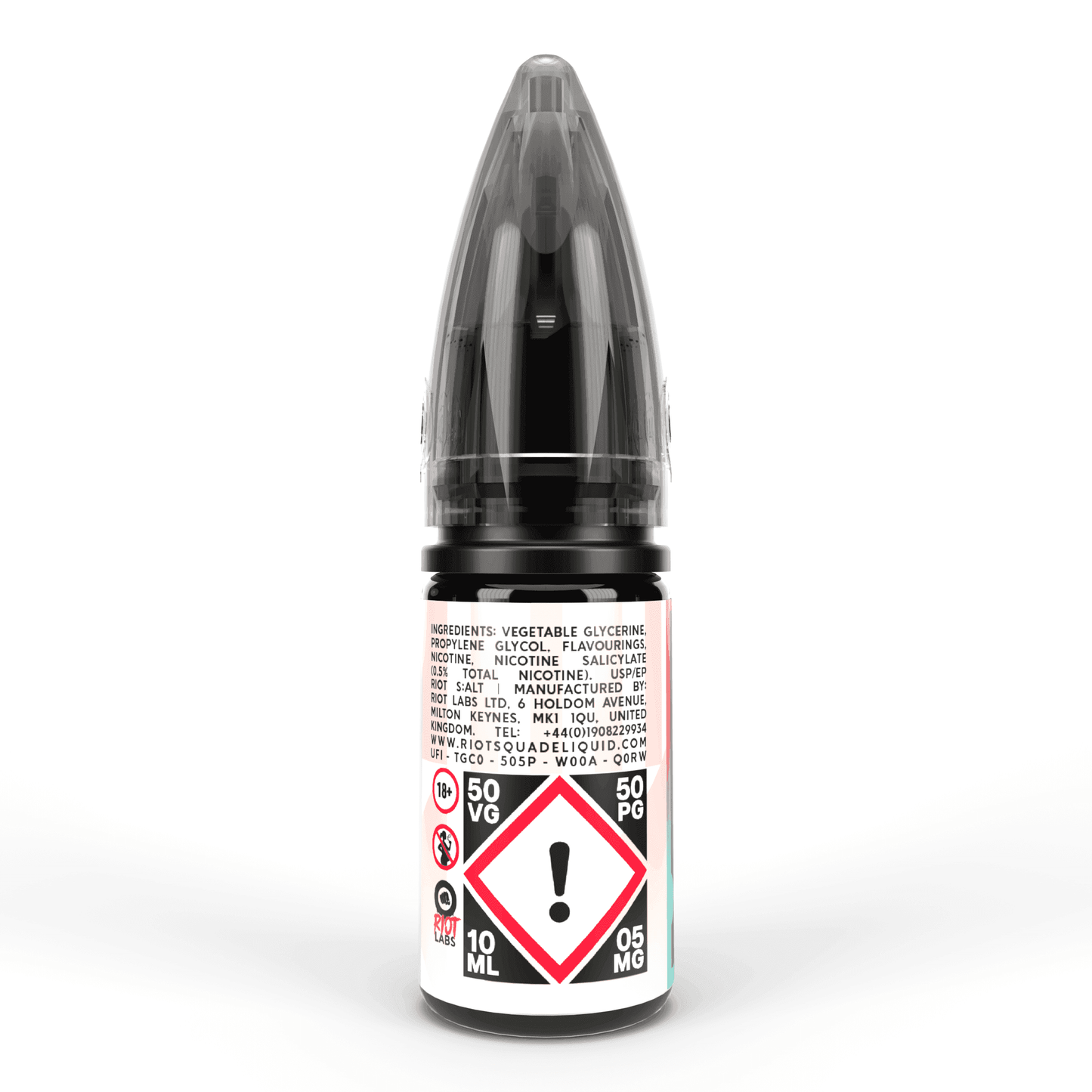 WATERMELON ICE 10ML NIC SALT E-LIQUID - 5MG | 10MG | 20MG BY RIOT SQUAD - Vapeslough