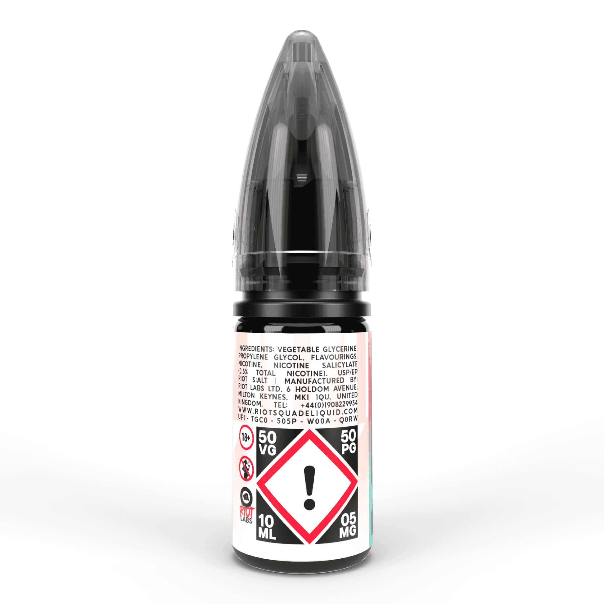 WATERMELON ICE 10ML NIC SALT E-LIQUID - 5MG | 10MG | 20MG BY RIOT SQUAD - Vapeslough