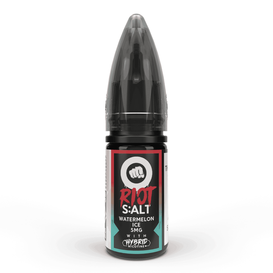 WATERMELON ICE 10ML NIC SALT E-LIQUID - 5MG | 10MG | 20MG BY RIOT SQUAD - Vapeslough