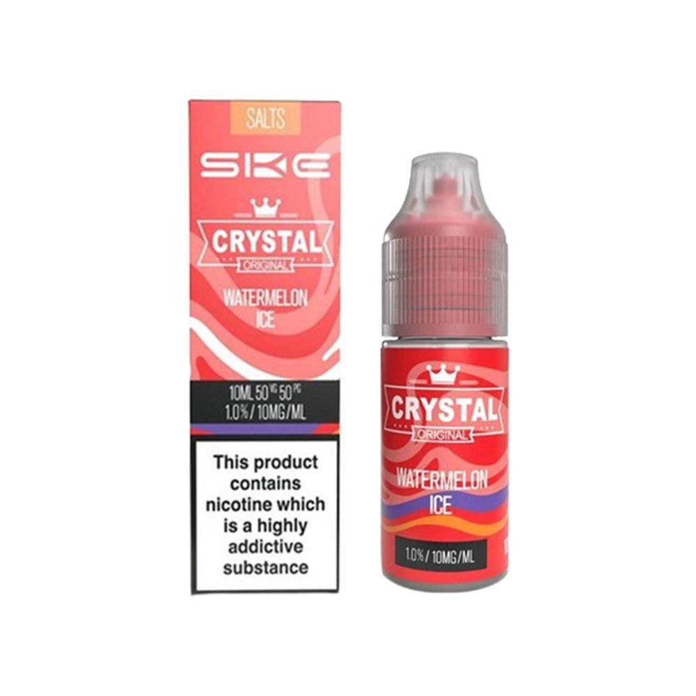 WATERMELON ICE 10ML NIC SALT E-LIQUID BY SKE CRYSTAL ORIGINAL - Vapeslough