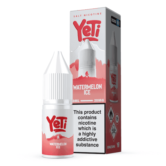 WATERMELON ICE 10ML NIC SALT E-LIQUID BY YETI SUMMIT - 10MG | 20MG - Vapeslough
