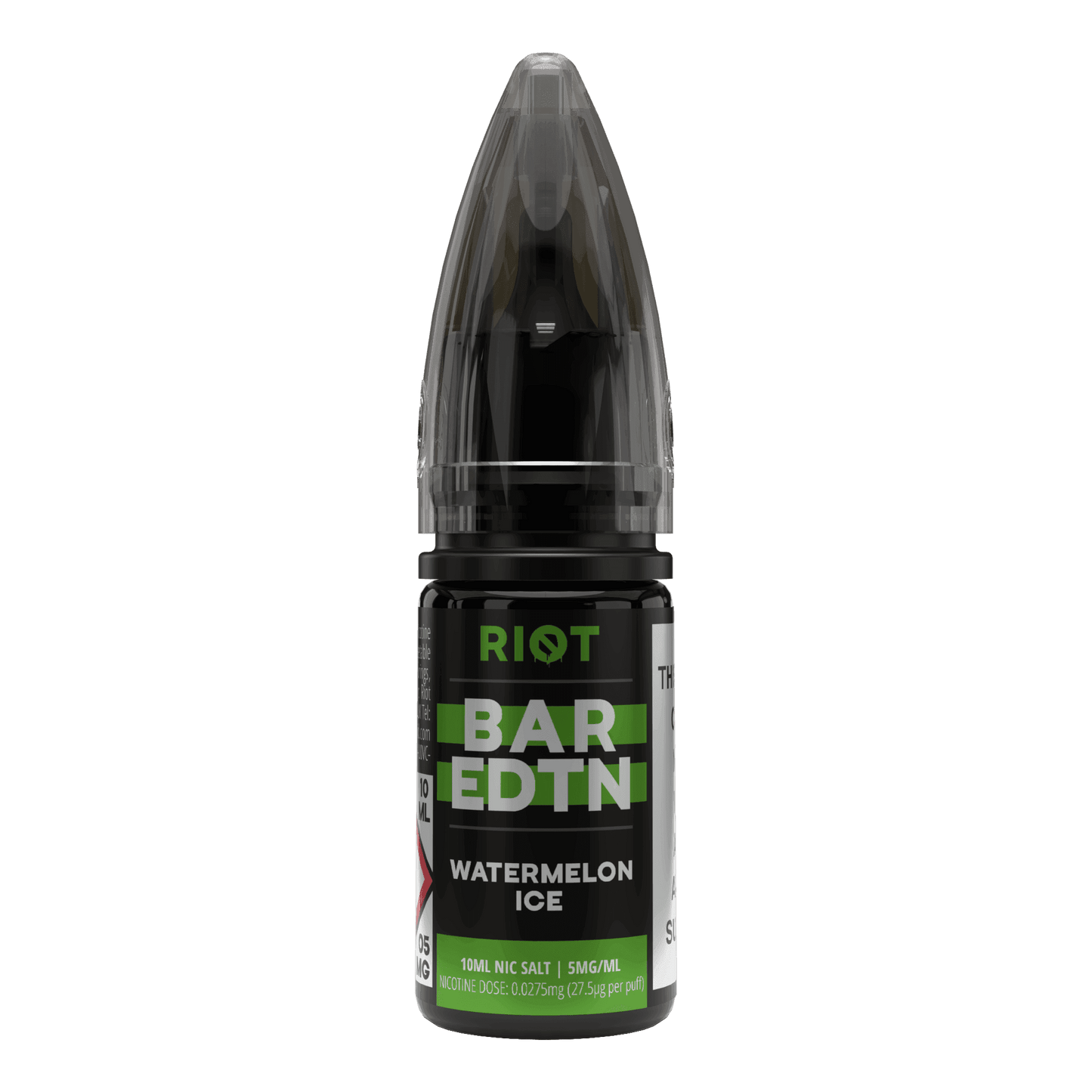 WATERMELON ICE - BAR EDTN - 10ML NIC SALT E-LIQUID - 5MG | 10MG | 20MG BY RIOT SQUAD - Vapeslough