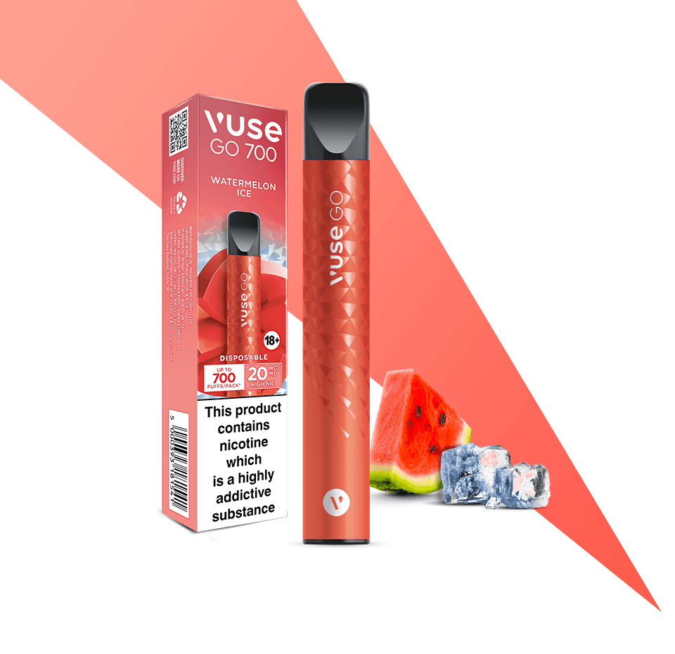 WATERMELON ICE DISPOSABLE VAPE BY VUSE GO 700 - 20MG - Vapeslough