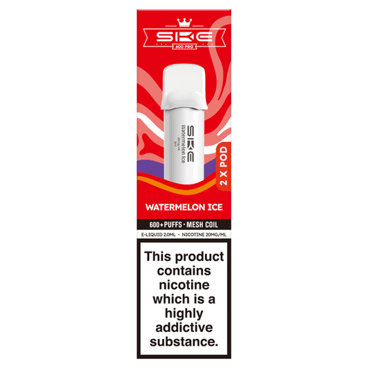 WATERMELON ICE SKE 600 PRO PODS (PACK OF 2) - Vapeslough