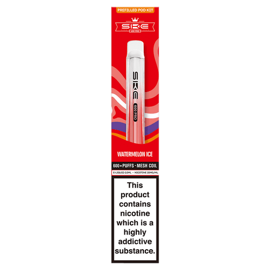 WATERMELON ICE - SKE 600 PRO PREFILLED POD KIT - Vapeslough