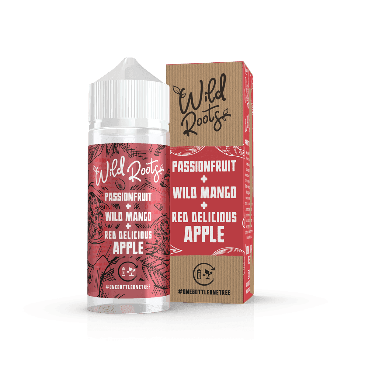 WILD ROOTS SHORTFILLS 100ML - Vapeslough