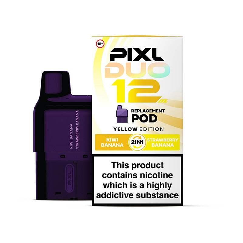 YELLOW EDITION - PIXL DUO 12K REPLACEMENT PREFILLED POD - Vapeslough
