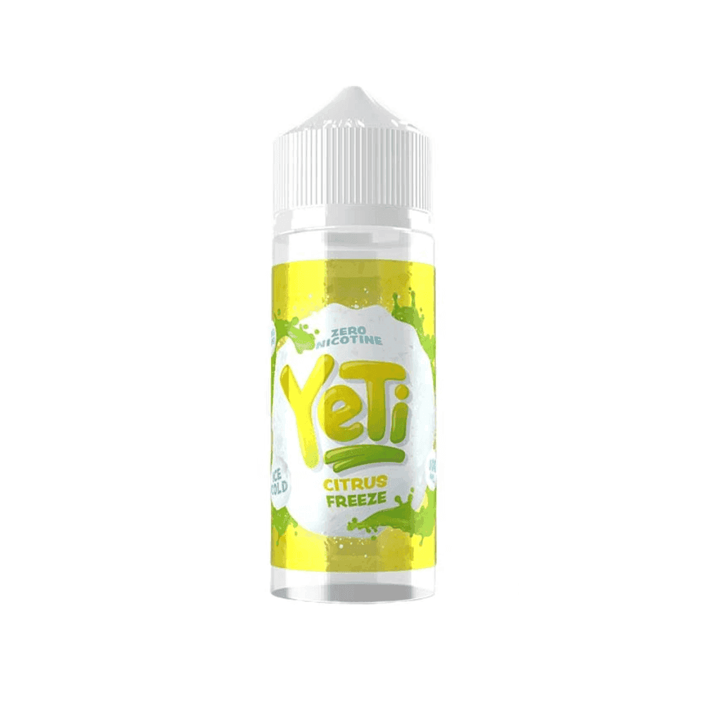 YETI 100ML SHORT FILLS E-LIQUID - Vapeslough