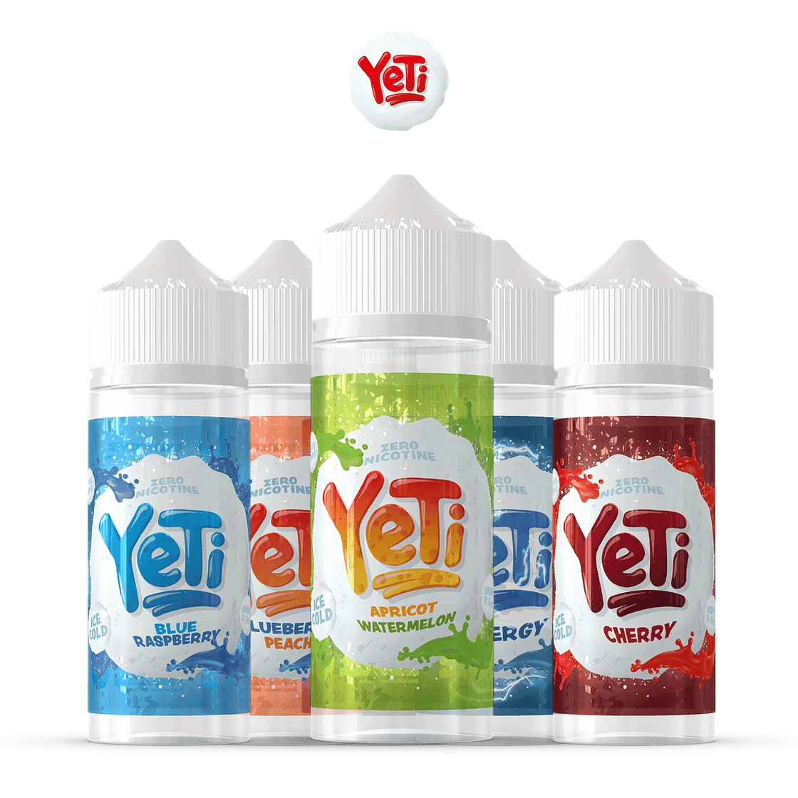 YETI ORIGINALS | BLIZZARD | COTTON CANDY 100ML SHORT FILL - MIX&MATCH 2 FOR £25 - Vapeslough