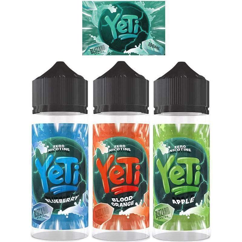 YETI ORIGINALS | BLIZZARD | COTTON CANDY 100ML SHORT FILL - MIX&MATCH 2 FOR £25 - Vapeslough