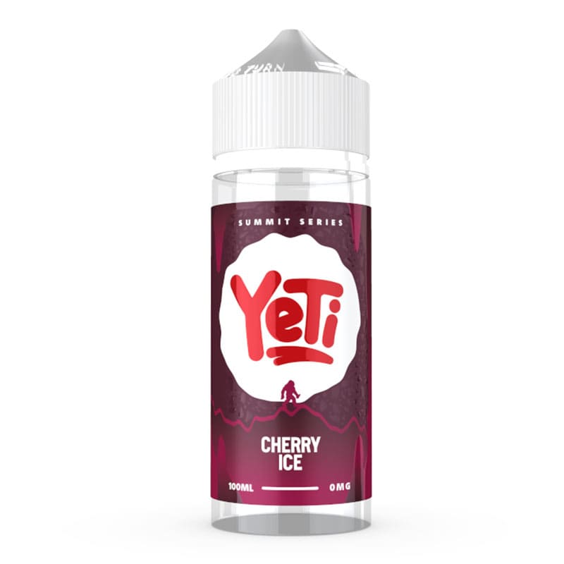 CHERRY ICE 100ML SHORT FILL E-LIQUID BY YETI SUMMIT SERIES