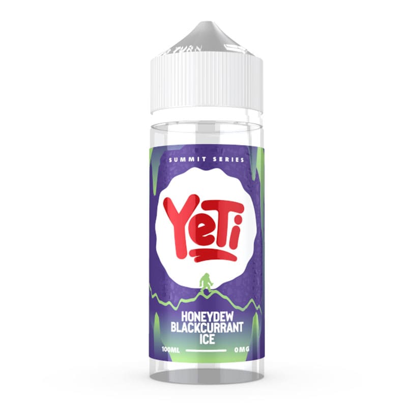 HONEYDEW BLACKCURRANT ICE 100ML SHORT FILL E-LIQUID BY YETI SUMMIT SERIES