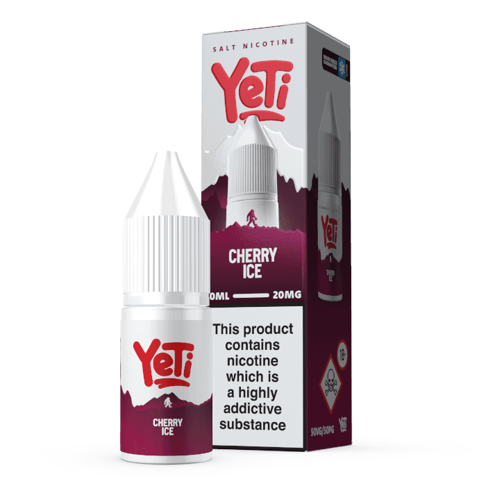 CHERRY ICE 10ML NIC SALT E-LIQUID BY YETI SUMMIT - 10MG | 20MG