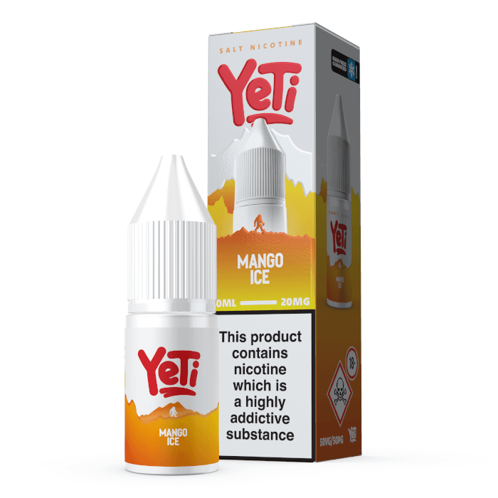 MANGO ICE 10ML NIC SALT E-LIQUID BY YETI SUMMIT - 10MG | 20MG