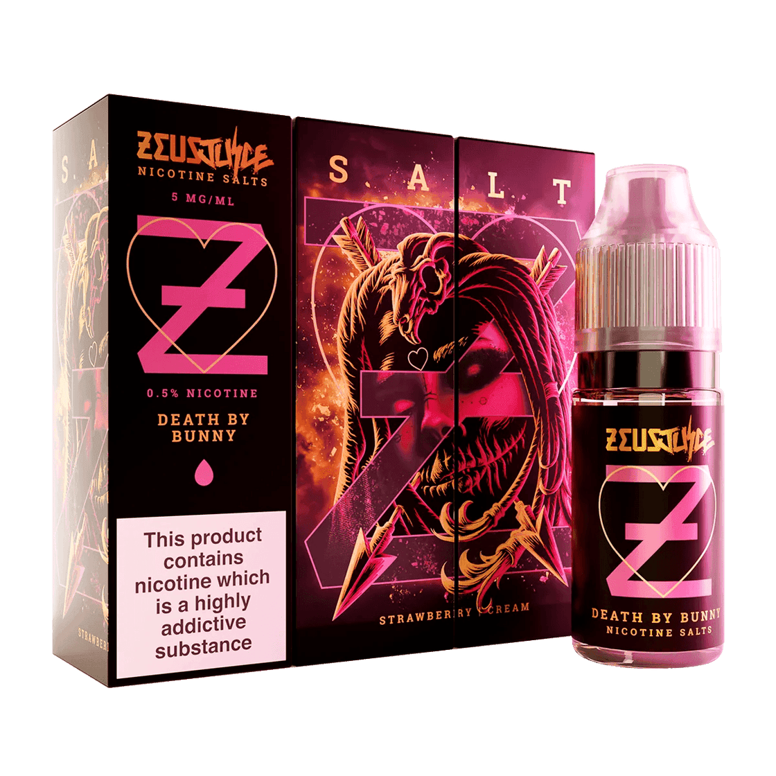 ZEUS JUICE 10ML NIC SALT - 5MG | 10MG | 20MG - MIX&MATCH 3 X £9.99 - Vapeslough