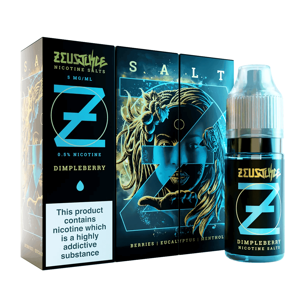 ZEUS JUICE 10ML NIC SALT - 5MG | 10MG | 20MG - MIX&MATCH 3 X £9.99 - Vapeslough