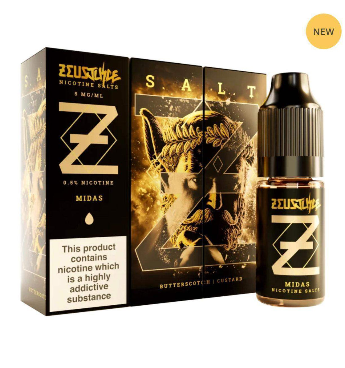 ZEUS JUICE 10ML NIC SALT - 5MG | 10MG | 20MG - MIX&MATCH 3 X £9.99 - Vapeslough